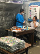 گزارش تصویری روز اول هفتۀ خوابگاه‌های دانشگاه تهران غرفه مرکز بهداشت و سلامت