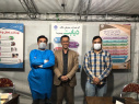 گزارش تصویری روز اول هفتۀ خوابگاه‌های دانشگاه تهران غرفه مرکز بهداشت و سلامت