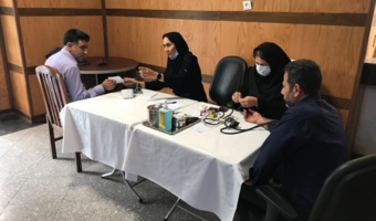 برگزاری ایستگاه سلامت، مرکز بهداشت و سلامت دانشگاه تهران